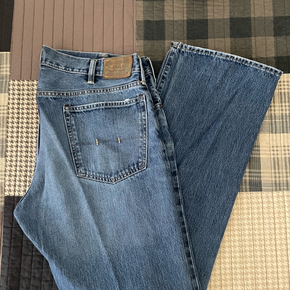 Polo by Ralph Lauren Blue Straight Jeans Classic Style